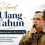 Kanwil BPN Aceh Sampaikan Selamat Ulang Tahun kepada Kepala BPSDM Kementerian ATR/BPN