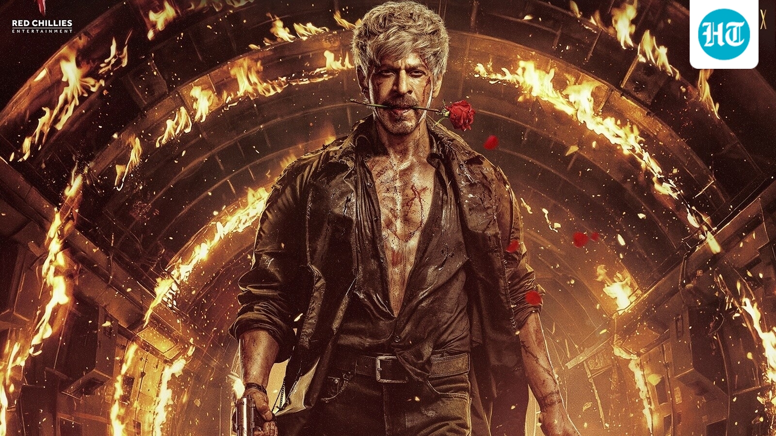 Foto Shah Rukh Khan untuk film King yang disutradarai Siddharth Anand