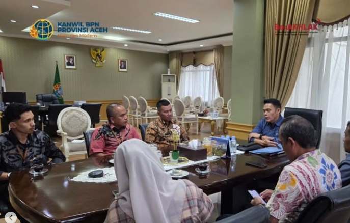 Kakanwil-BPN-Provinsi-Aceh-Terima-Kunjungan-Silatu