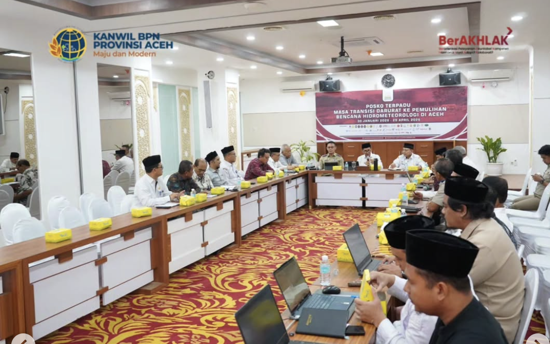 Kanwil-BPN-Aceh-Hadiri-Rakor-Tindak-Lanjut-Penyele