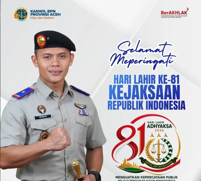 Kanwil-BPN-Aceh-Sampaikan-Ucapan-Hari-Lahir-Kejaks