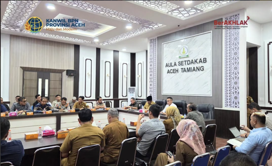 Kepala-Kanwil-BPN-Provinsi-Aceh-Hadiri-Rapat-Koord