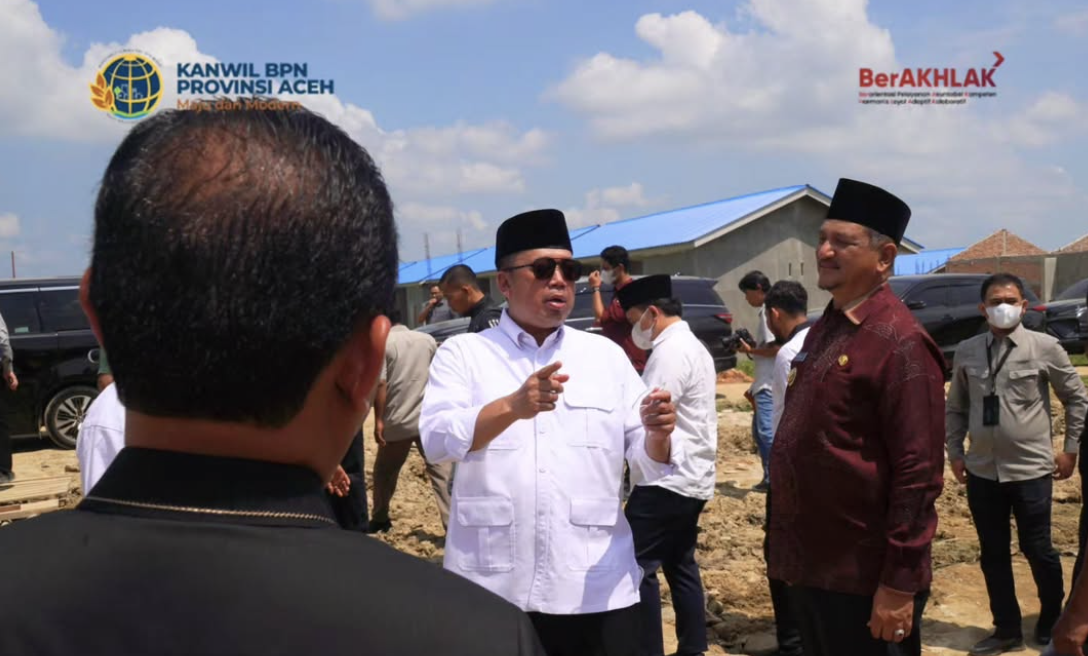 Menteri-ATR-Kepala-BPN-Tinjau-Lokasi-Huntap-di-Ace