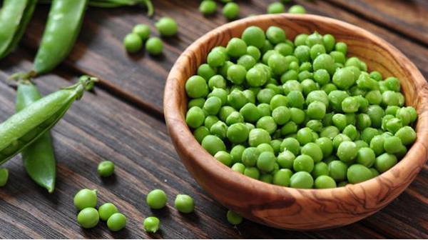 Kacang polong, salah satu makanan tinggi serat