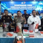 Konferensi pers Polri tentang tersangka korporasi karhutla