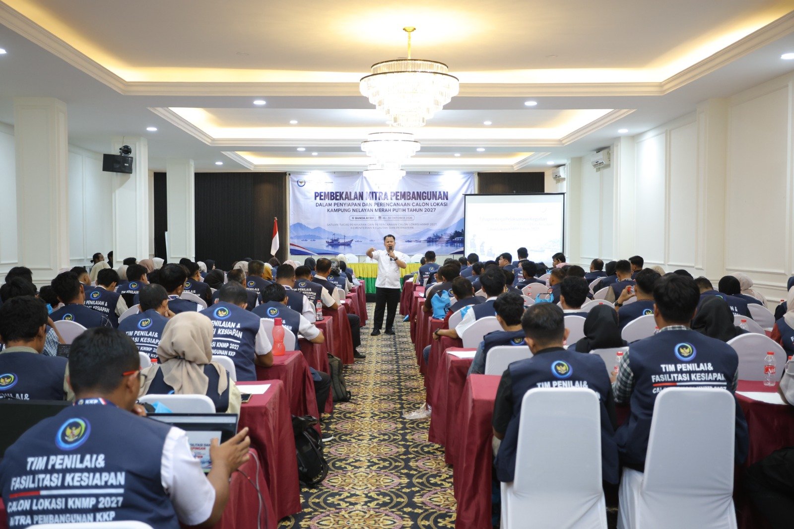 Pembekalan tim penilai Kampung Nelayan Merah Putih di Banda Aceh