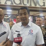 Ketua Umum Akuatik Indonesia DKI Jakarta Ade Jona Prasetyo saat ditemui di Balai Kota DKI Jakarta