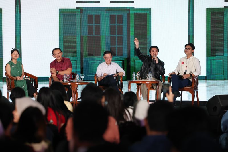 Dialog antargenerasi peringatan 98 tahun Sumpah Pemuda yang digelar PDIP