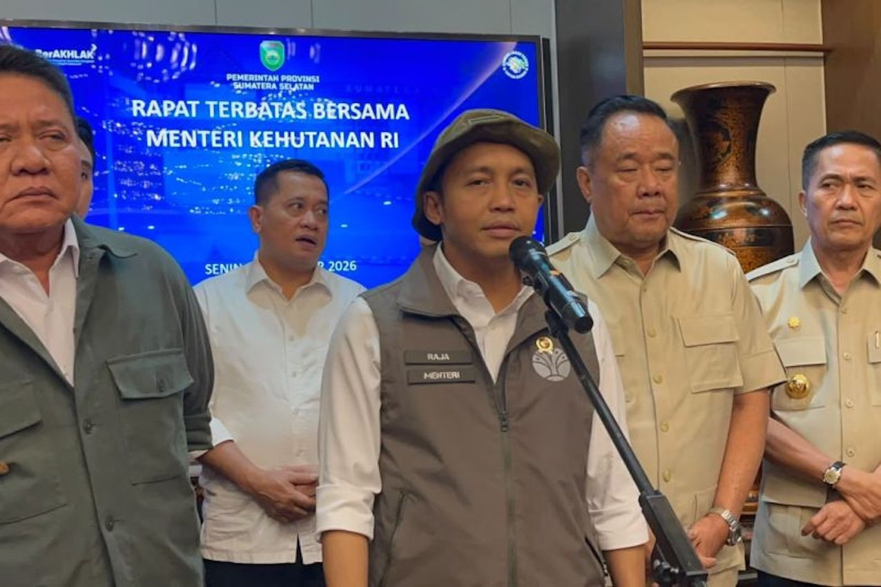 Kemenhut Salurkan Rp200 Miliar ke Kepala Daerah untuk Padamkan Karhutla Sumsel