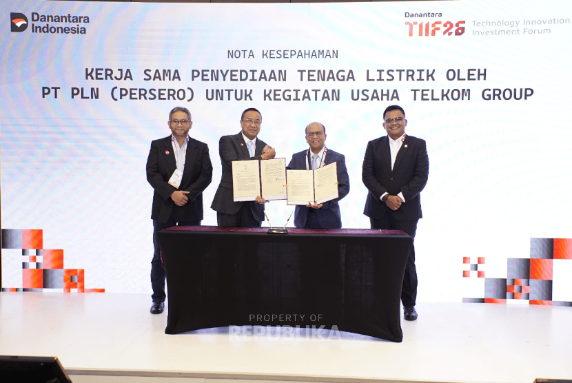 Dokumentasi Telkom terkait penjajakan pengembangan Pusat Data AI Nasional