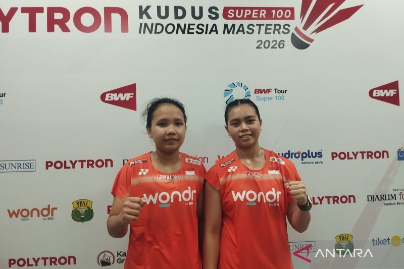 Ganda Putri Indonesia Isyana/Rinjani Melaju ke Final Indonesia Masters Kudus