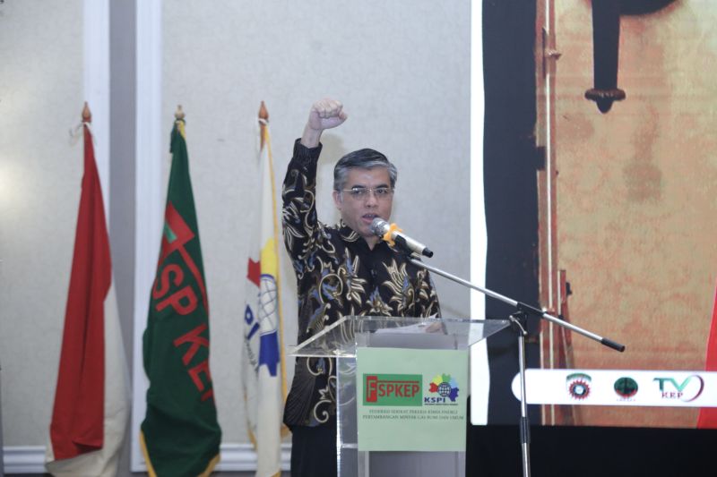 Menaker Ajak Serikat Buruh Kawal Pelaksanaan UU Pelindungan Ketenagakerjaan di Lapangan