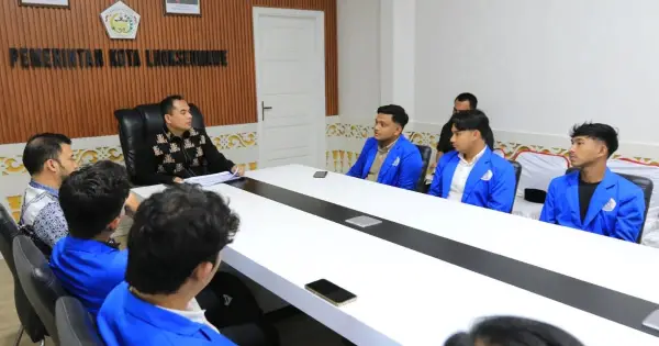 Mahasiswa UIN Sultanah Nahrasiyah bertemu Wali Kota Lhokseumawe