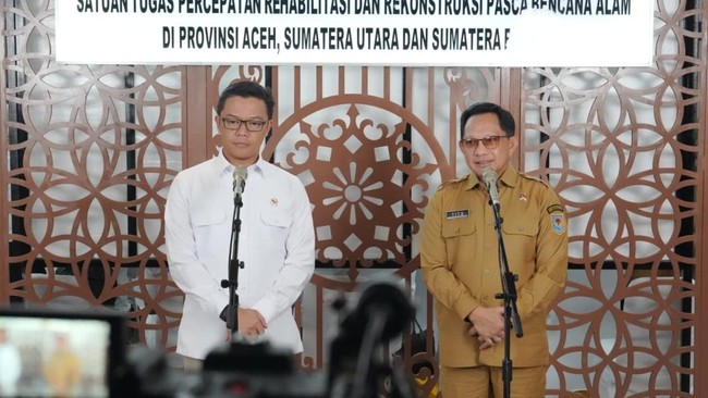 Pemulihan Sumatra Pascabencana Terus Berjalan, Tito Dorong Mitigasi Banjir Susulan