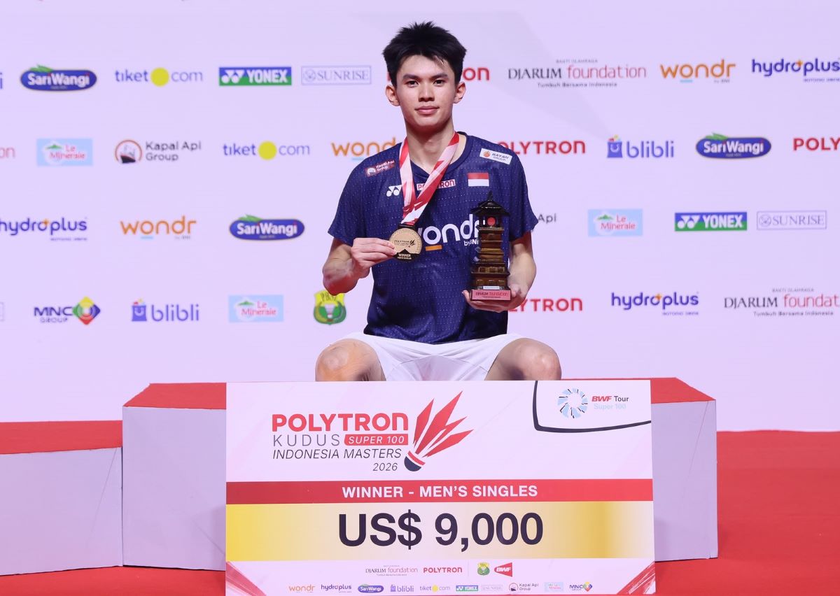 Indonesia Juara Umum Kudus Masters 2026 dengan Tiga Gelar