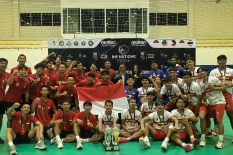 Perak dan Perunggu untuk Indonesia dari IHF Trophy 2026 di Thailand