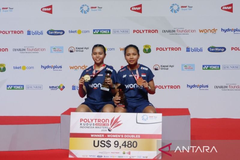 Isyana/Rinjani Sabet Gelar Juara Indonesia Masters Kudus 2026
