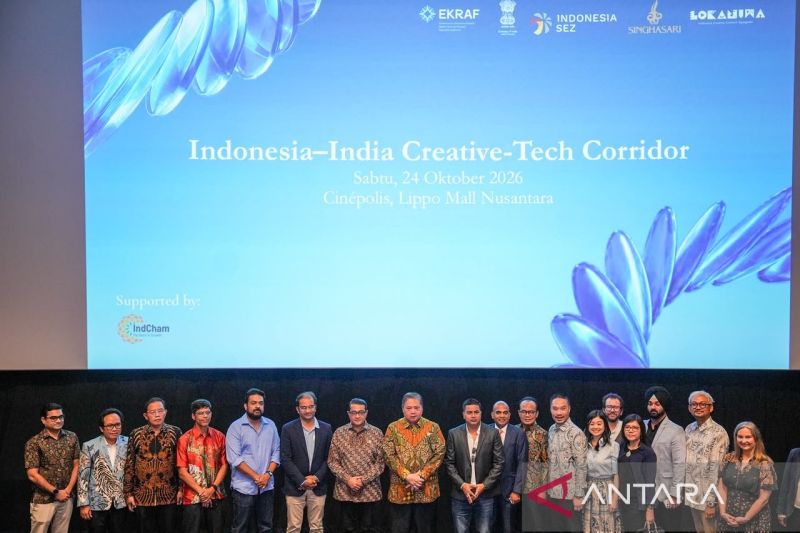 Indonesia-India Bangun Koridor Kreatif Berbasis AI di KEK Singhasari
