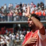 Stan Wawrinka di lapangan tenis
