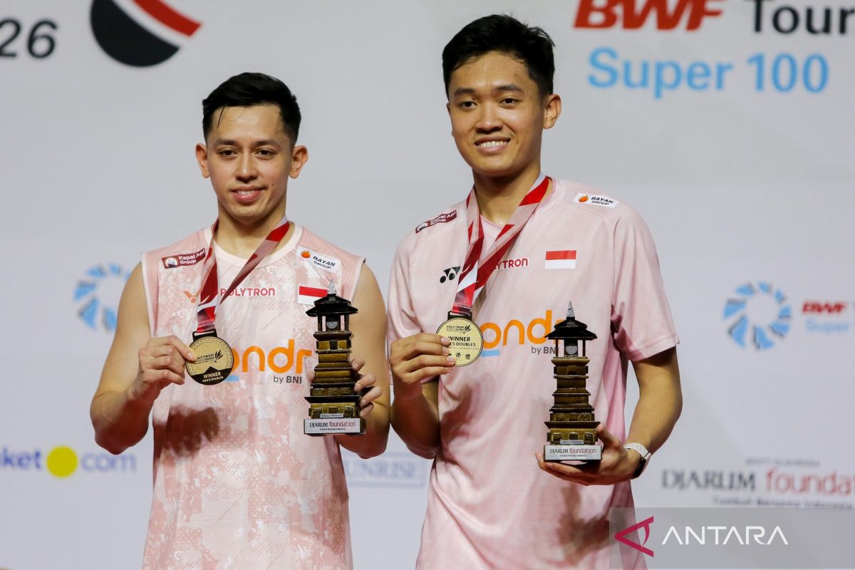 Rian/Daniel Juara Ganda Putra Indonesia Masters 2026 usai Bekuk Wakil Korea Selatan