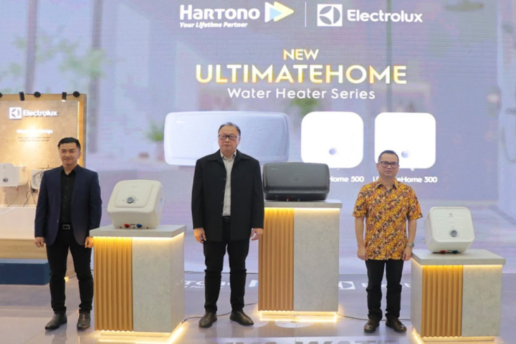 Produk water heater Electrolux dengan fitur kuras mandiri