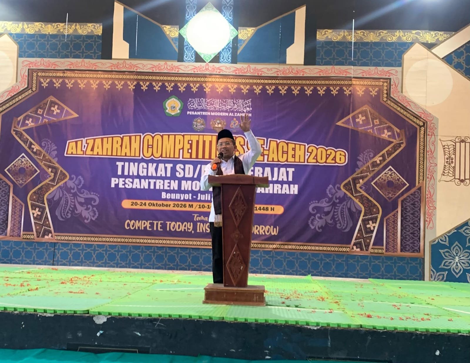 Direktur Penais Kemenag RI Hadiri Peringatan Hari Santri di Pesantren Modern Al Zahrah