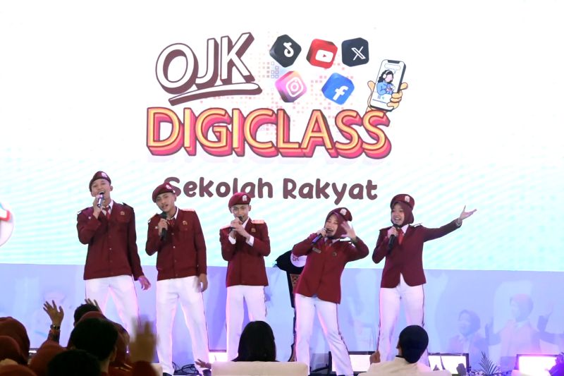 Ilustrasi pelatihan digital siswa
