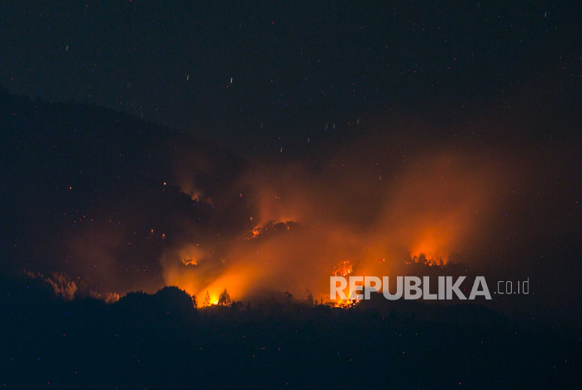 Karhutla Gunung Lawu dan Sumbing Hanguskan Lebih dari 1.800 Hektare Lahan