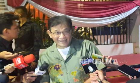 Budiman Sudjatmiko berbicara dalam sebuah forum publik