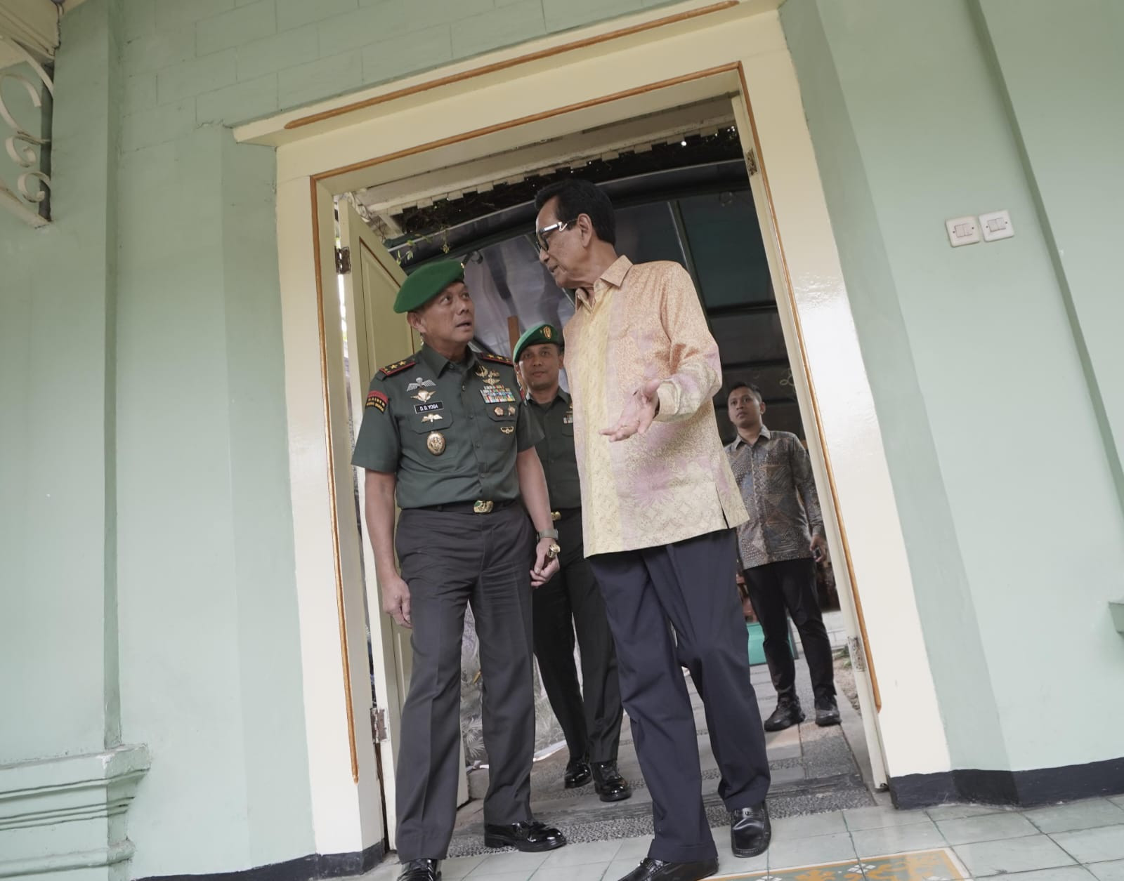 Pangdam Mataram Temui Sultan HB X, Bahas Rencana Pembangunan Makodam di Godean