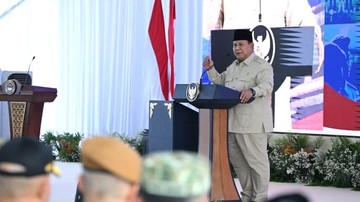 Presiden Prabowo Subianto meresmikan SMA Taruna Nusantara Kampus Cimahi