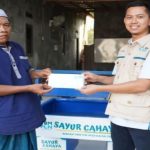 Pedagang sayur di Banjarbaru yang menerima bantuan penguatan usaha keluarga