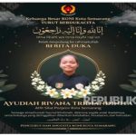 Poster duka cita KONI Kota Semarang untuk atlet pencak silat Ayudiah Rivana Tridiandinata