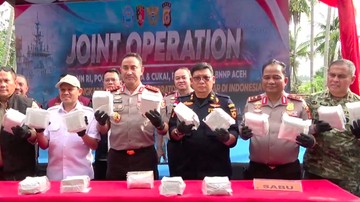 6 Juta Anak Selamat Berkat Polri-BNN Bongkar Lab Narkoba 1,2 Ton di Aceh