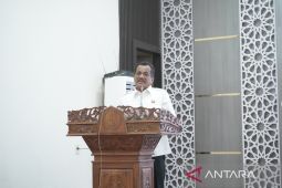 Tanggul sungai di Aceh Tamiang