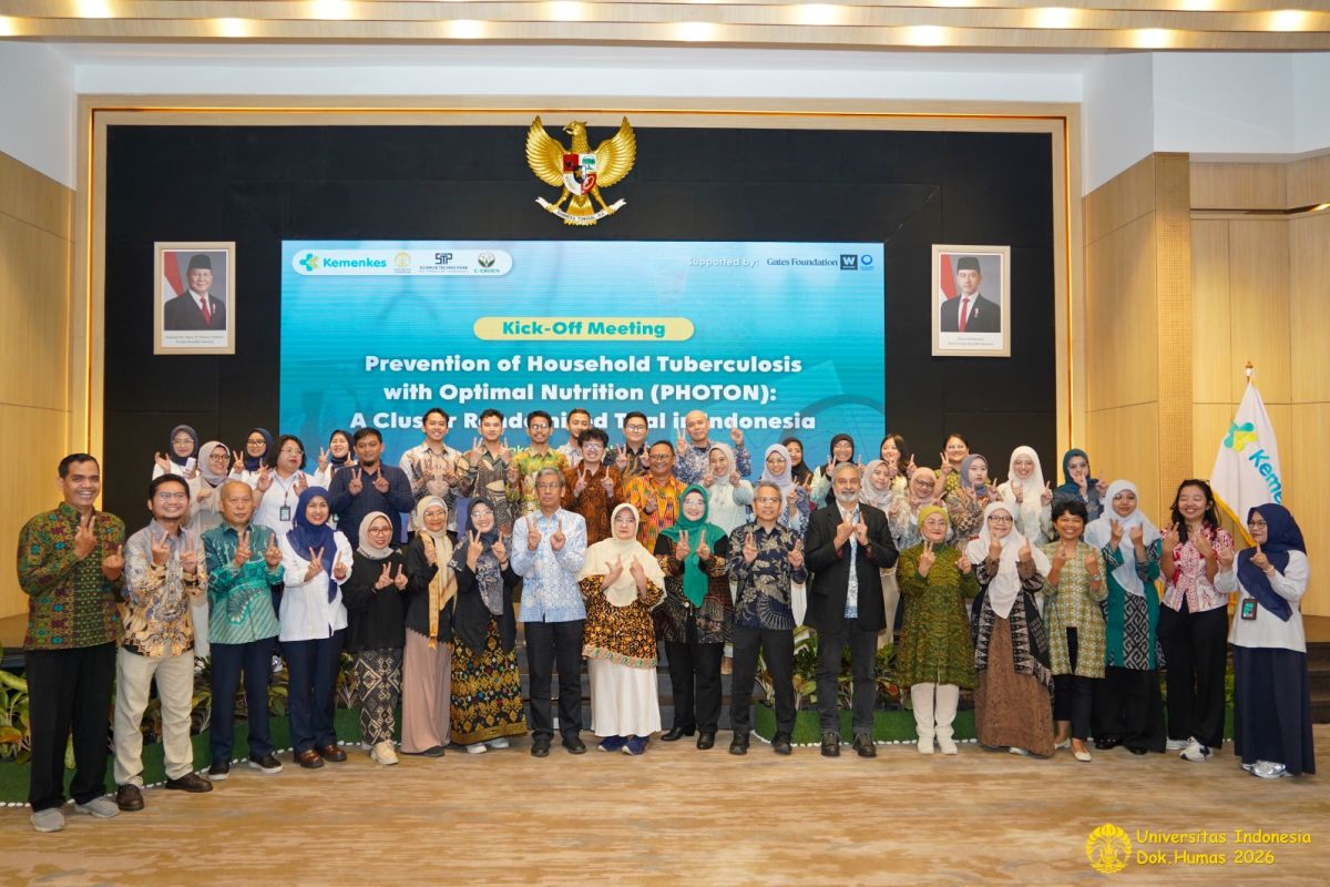 UI Pimpin Uji Klinis Internasional PHOTON, Teliti Gizi untuk Cegah TBC pada Kontak Serumah
