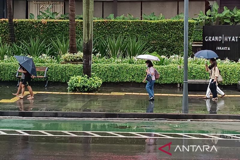 Selasa 27 Oktober 2026, BMKG Prakirakan Sebagian Wilayah DKI Jakarta Diguyur Hujan Ringan
