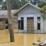 Banjir Luapan Krueng Buloh di Aceh Utara Mulai Surut