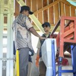 Menteri Transmigrasi dalam kegiatan di kawasan transmigrasi