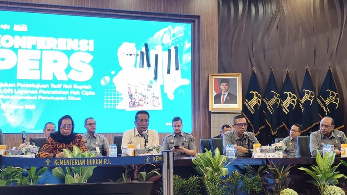 Pendaftaran 19 Jenis Hak Cipta Kini Gratis, Termasuk Pemblokiran Situs Bajakan
