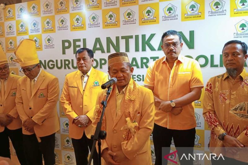 Sarmuji Resmi Lantik IAS sebagai Ketua Golkar Sulsel