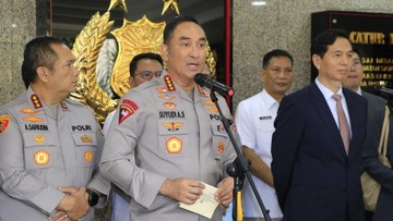 Kapolri menerima delegasi Kementerian Keamanan Publik Tiongkok di Mabes Polri Jakarta