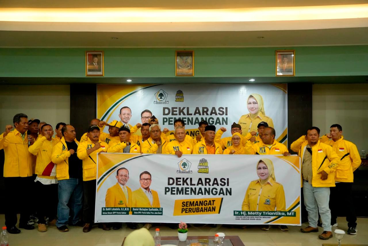 Dukungan untuk Metty Triantika Pimpin Golkar Cianjur Menguat Jelang Musda