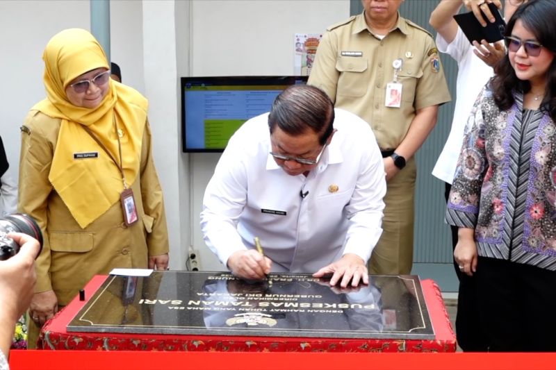 Puskesmas Taman Sari Jakarta Barat Resmi Beroperasi 24 Jam dengan Rawat Inap