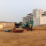 Suasana Pasar Senen Blok VI yang akan dibangun kembali