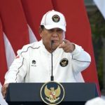 Presiden Prabowo Subianto melepas kontingen Indonesia menuju Asian Games