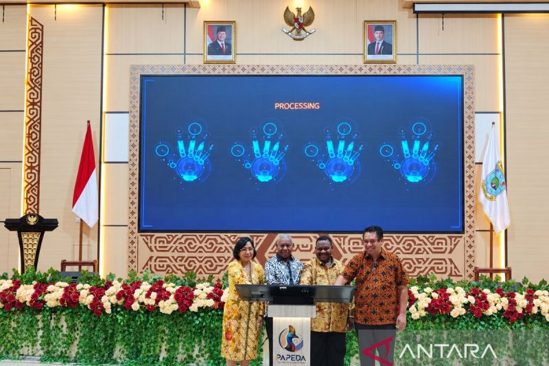 Peluncuran portal Satu Data Papua Barat di Manokwari