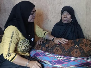 Balita Nakla Syafira yang sempat viral karena tidak mendapat asupan makanan selama sakit
