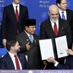 Ilustrasi Presiden Prabowo Subianto dalam forum internasional Board of Peace