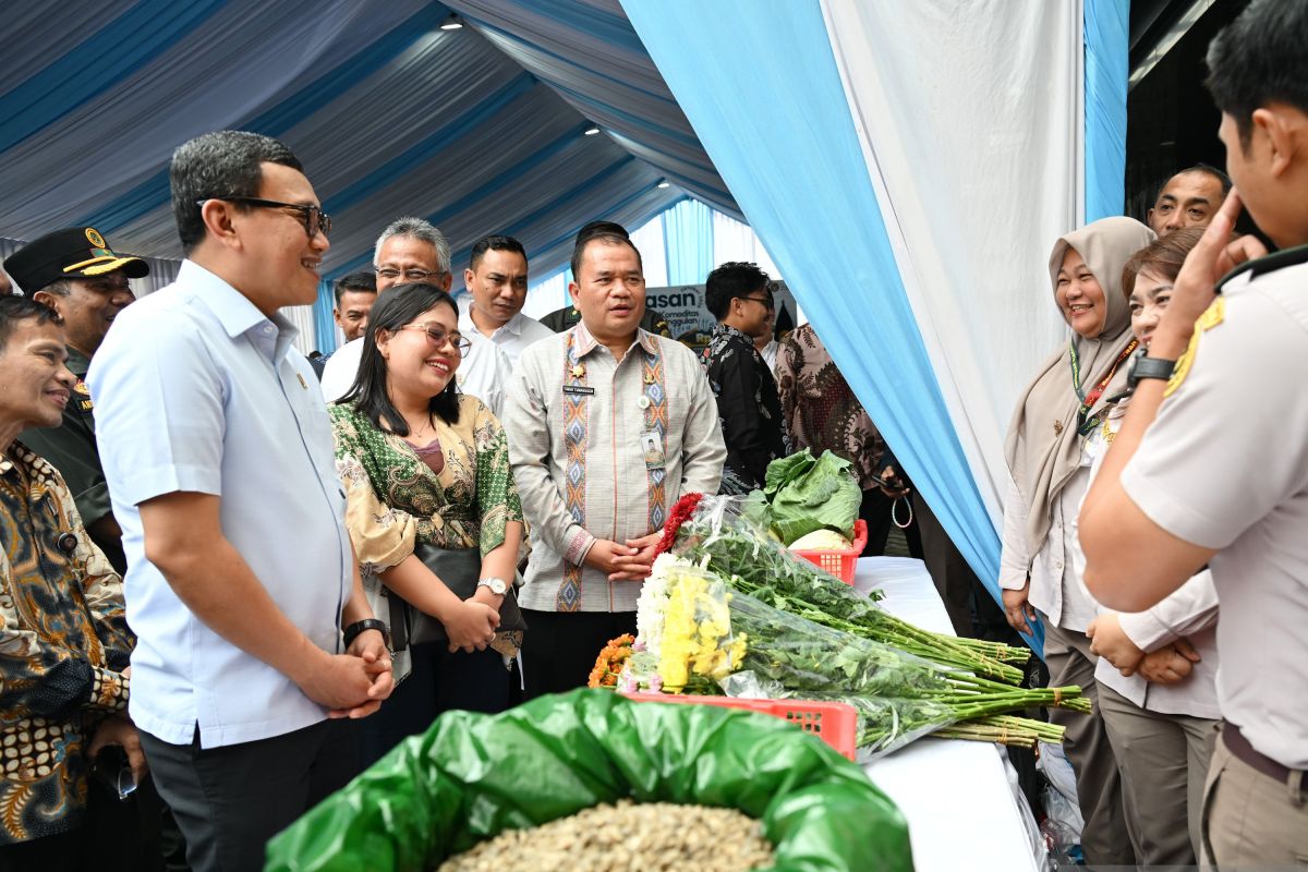 Pelepasan ekspor komoditas unggulan Sumatera Utara di Kompleks MMTC Deli Serdang